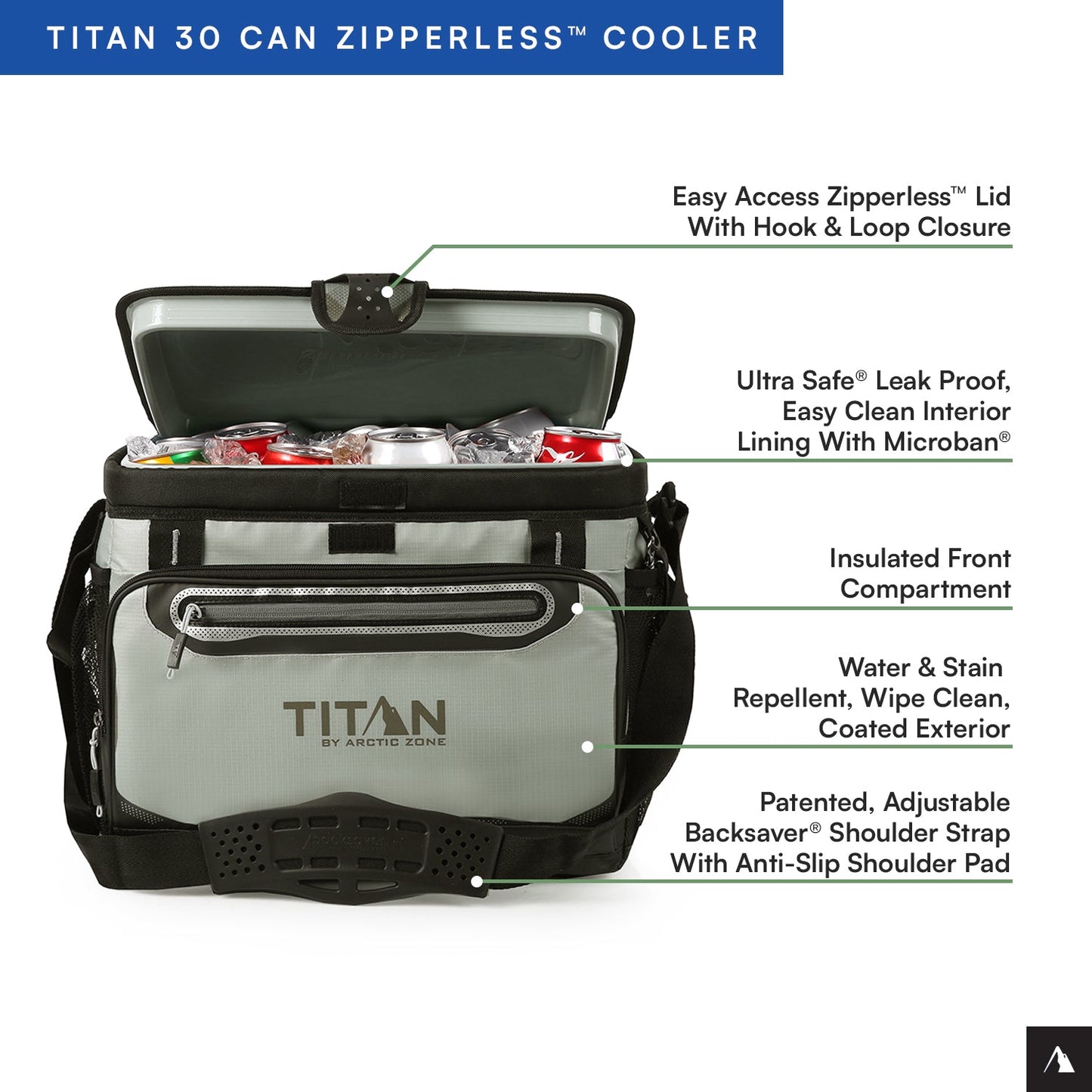 30 Can Zipperless HardBody® Cooler