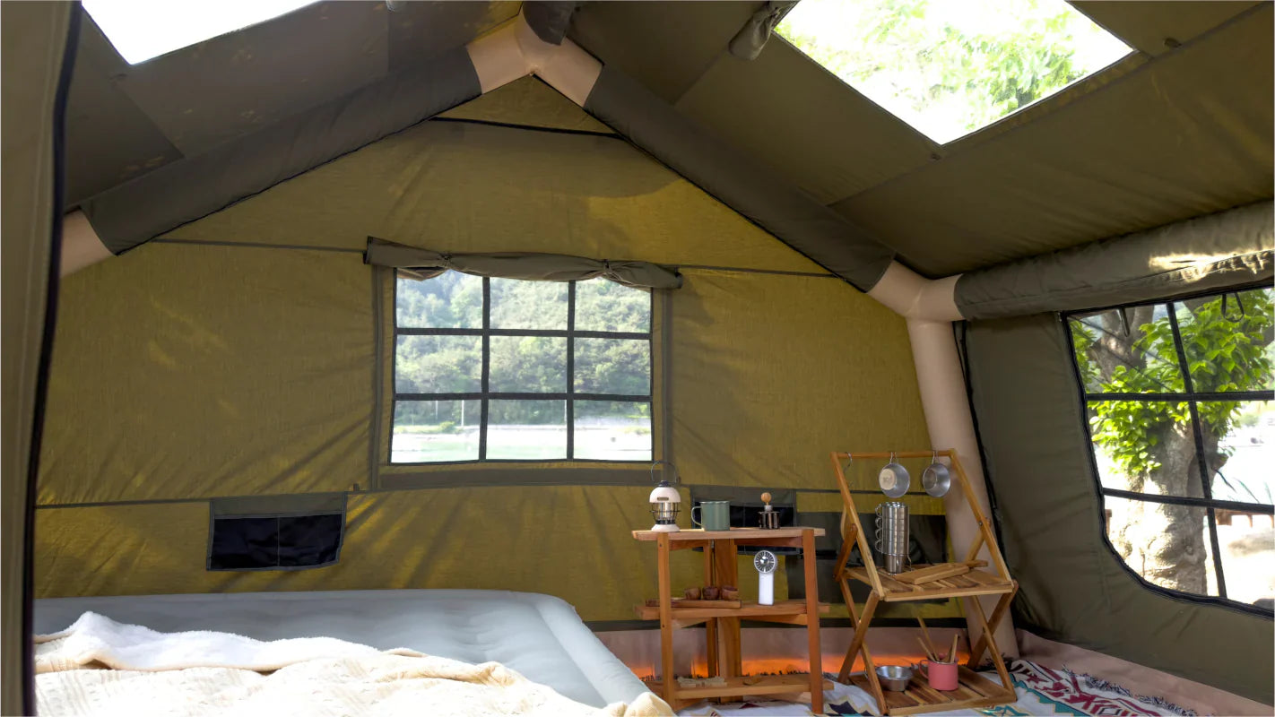 Coody | RBM Inflatable tent  Koala 5 Khaki for 2-6 person