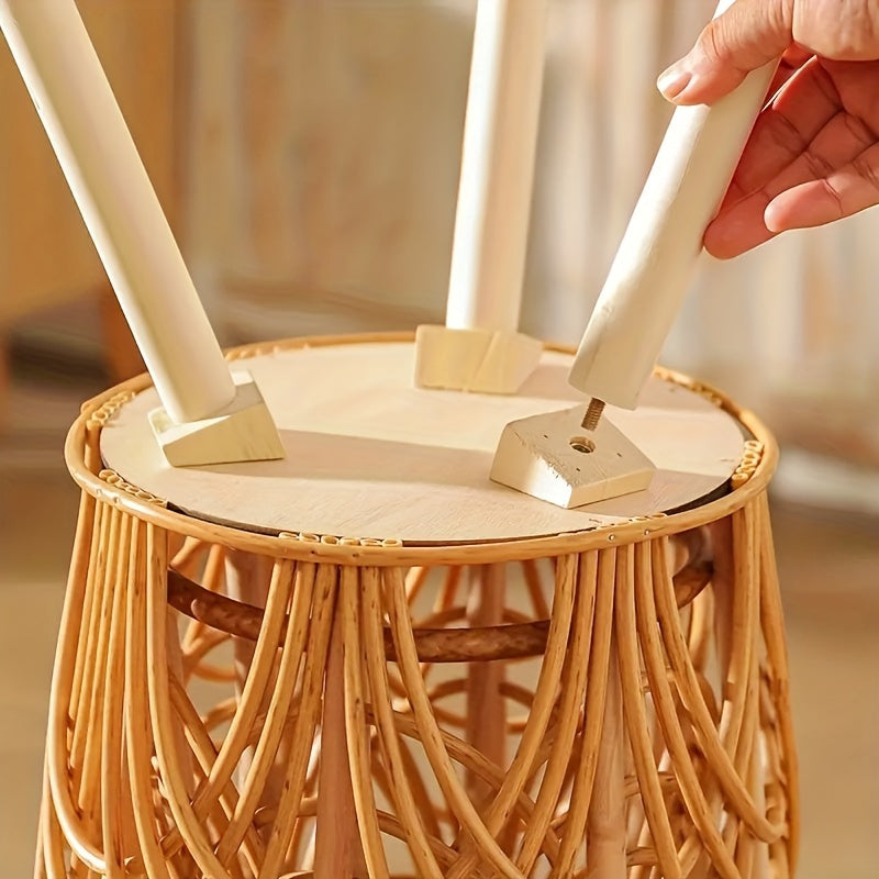 Wooden Woven Vase Fillers with Handles - 2SMF