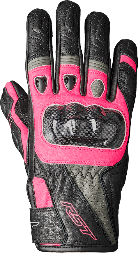 Womens Stunt Iii Ce Glove Black / Pink / Grey Sm