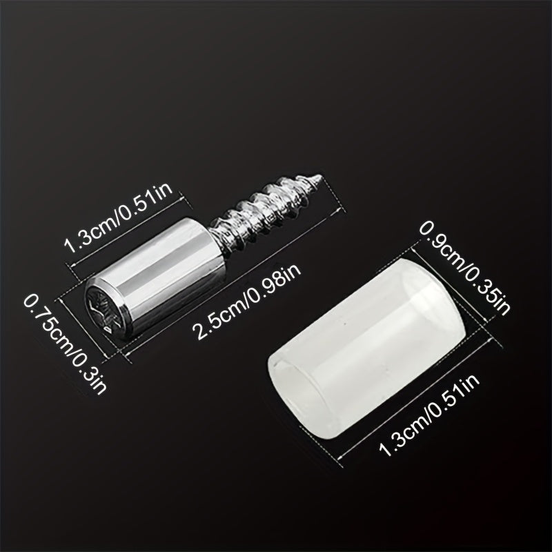 100pcs AntiSlip Shelf Pins Screws-995E