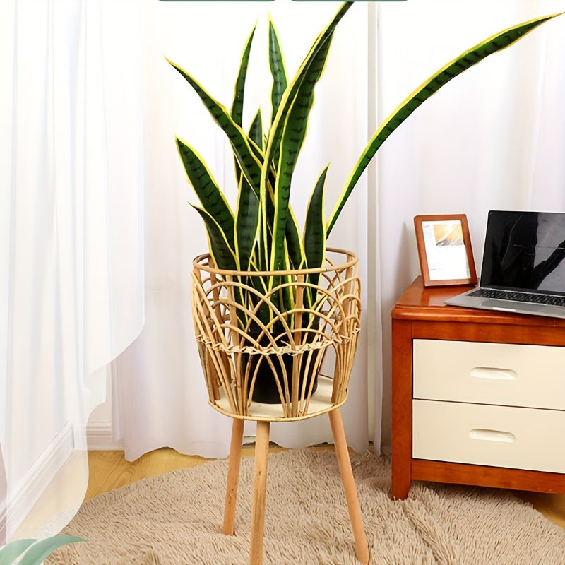 Wooden Woven Vase Fillers with Handles - 2SMF
