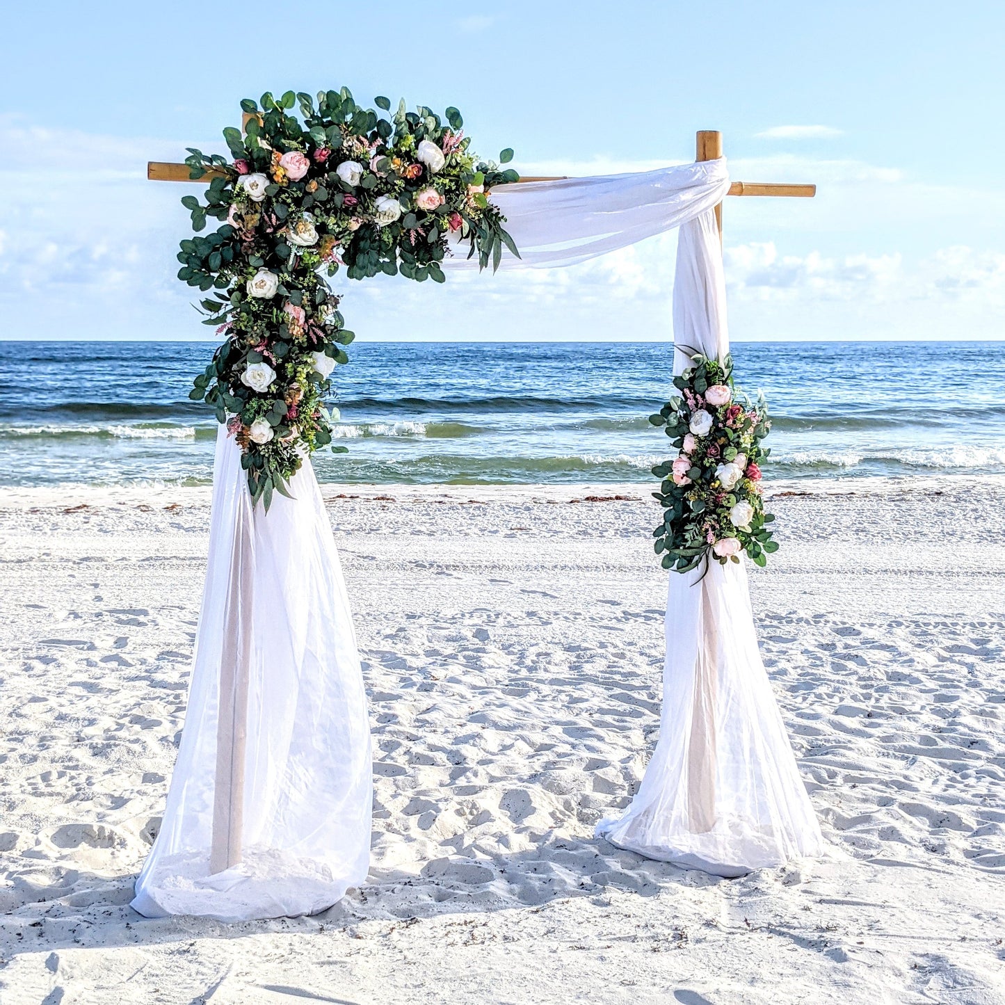 2 Post Bamboo Wedding Arbor