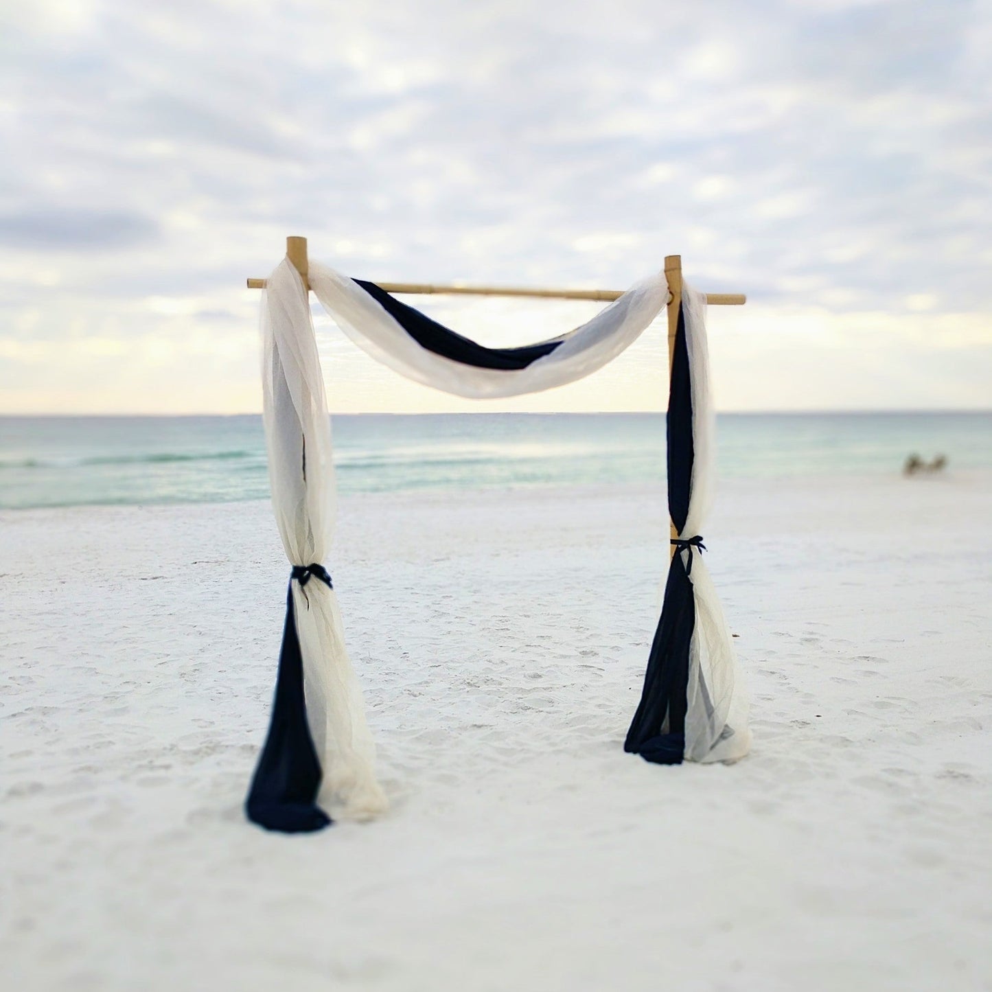 2 Post Bamboo Wedding Arbor