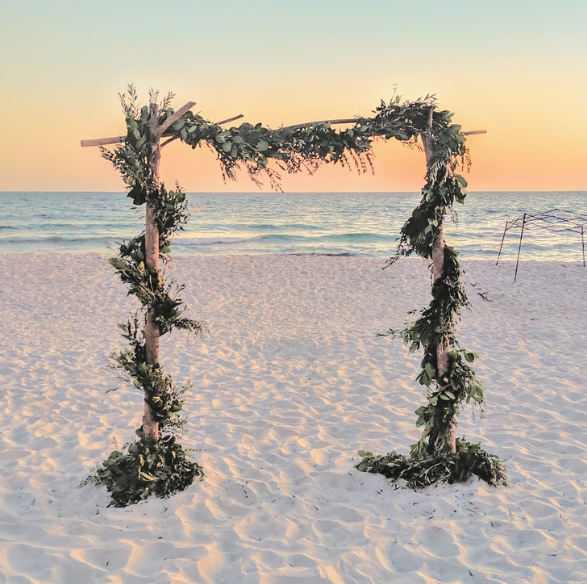 2 Post Tree Branch Arch