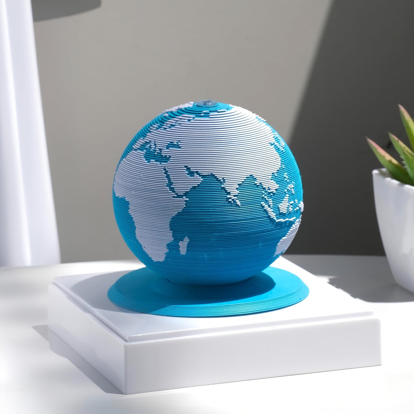 2025 PaperWhale 3D Earth Desk Calendar for Office & Gifts TJR8K2F