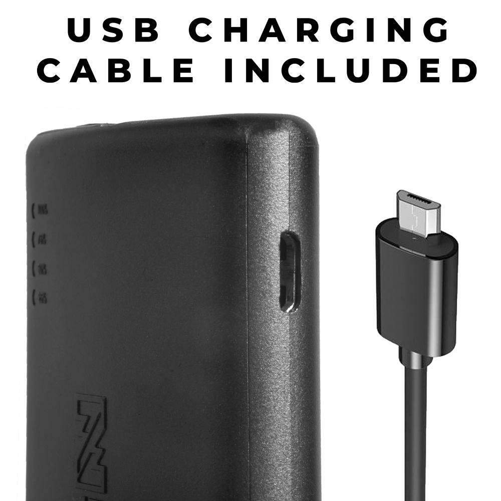 3.7v Powersheer™ Micro Sock Batteries and Cable 2 Pack