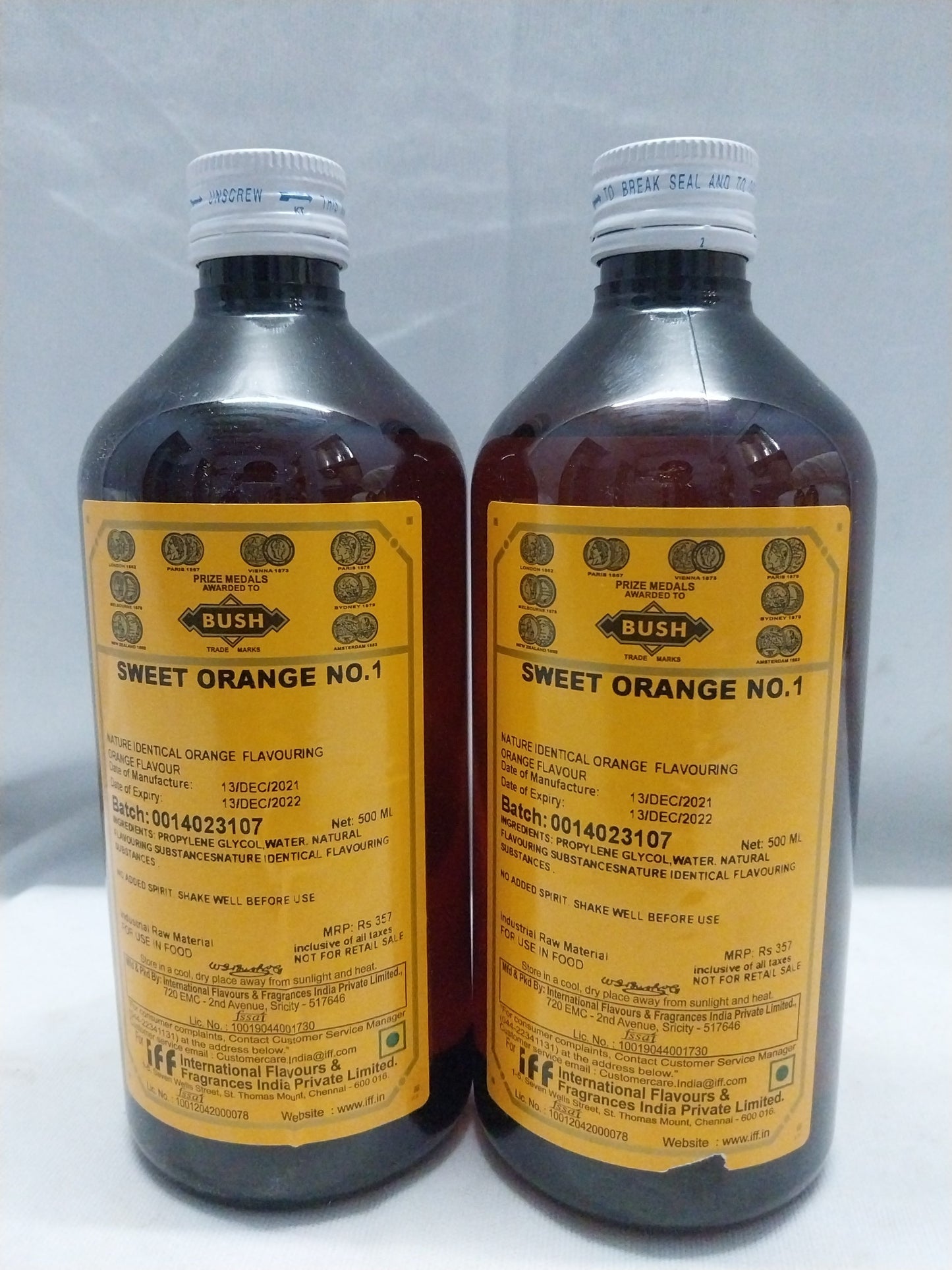 Fragrance Flavour Orange Water Soluble