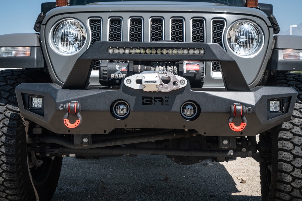 18" SINGLE ROW BLACKOUT LED LIGHT BAR