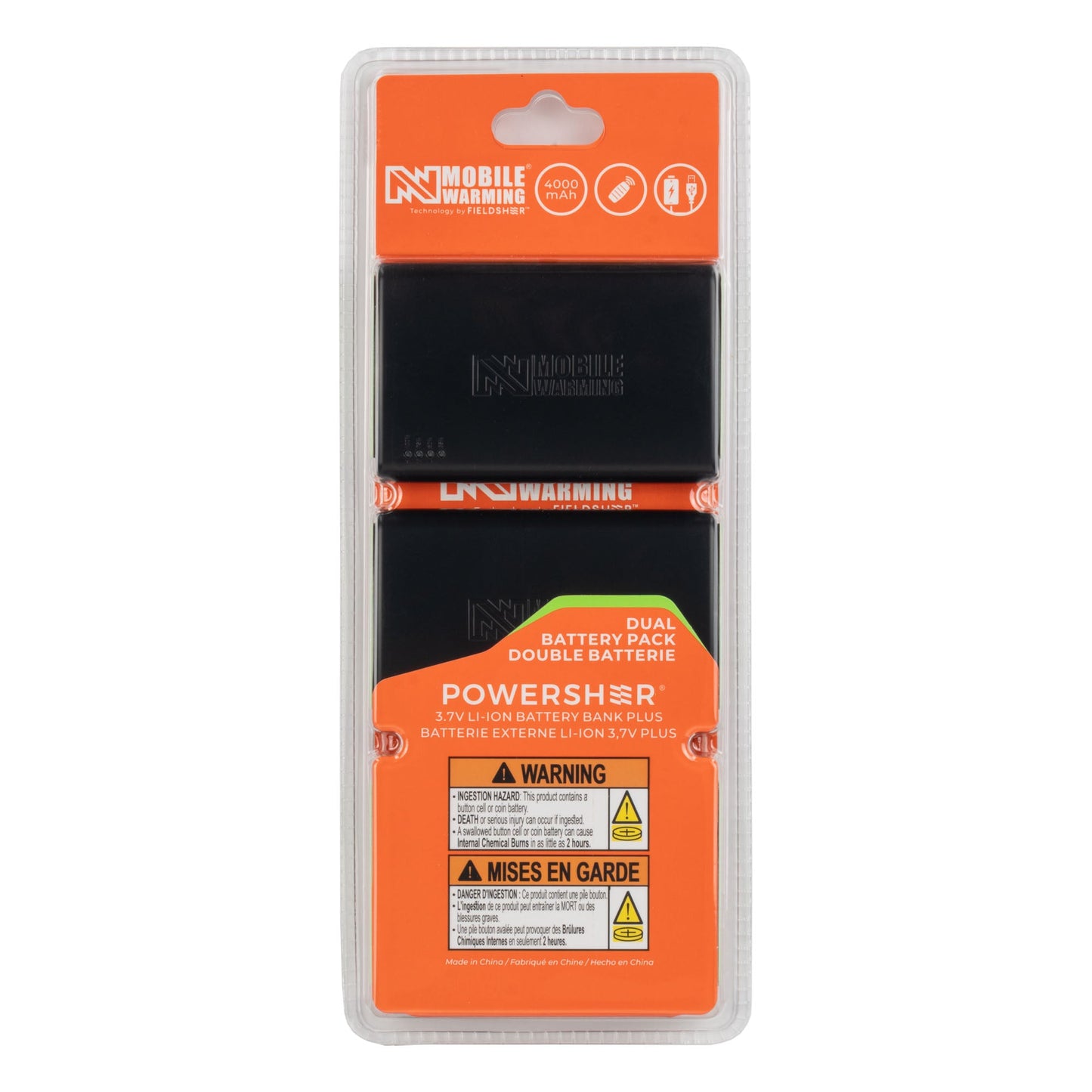 3.7v Powersheer™ (Costco) Sock Batteries and Remote Control 2 Pack