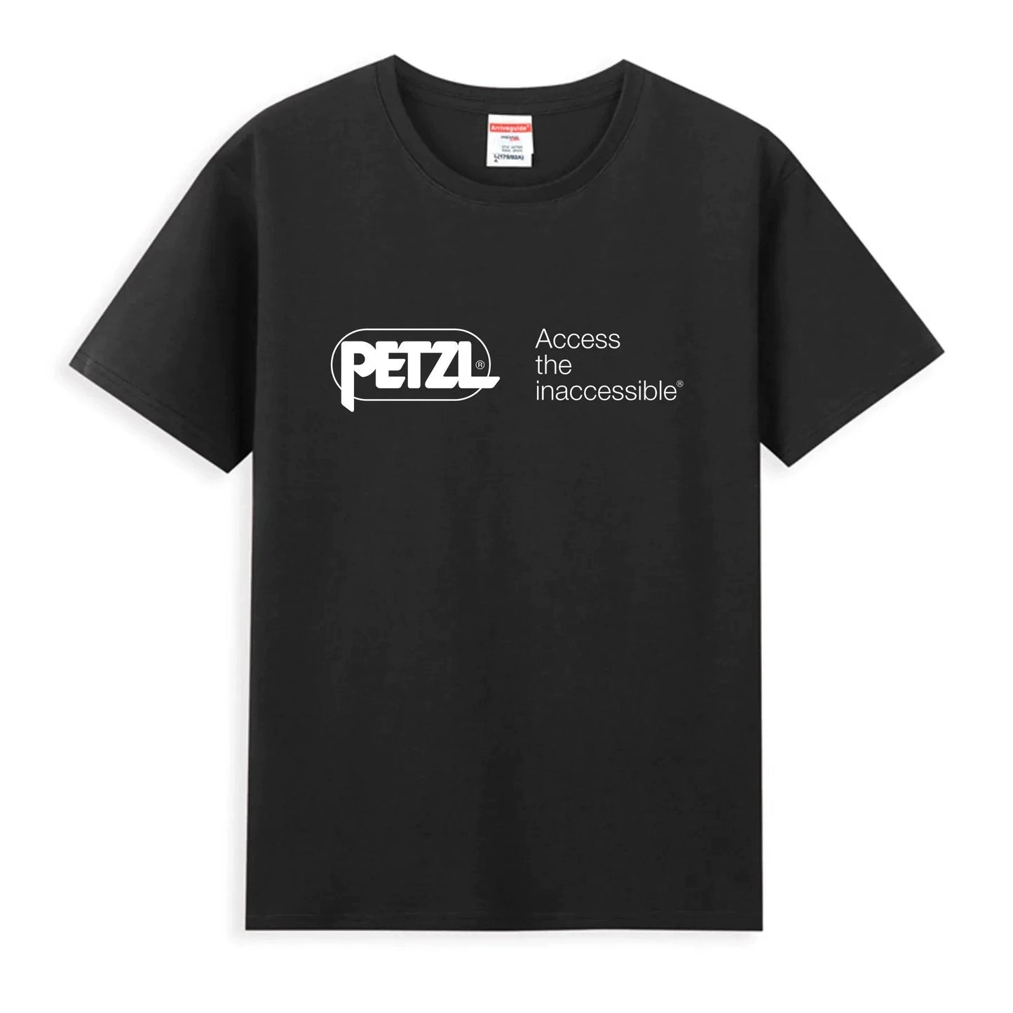 2025 Men T Shirt Casual PETZL Life Wall Climbing Hiking and Trail Running Camping Drifit T-shirt Comfortable Streetwear S-4XL