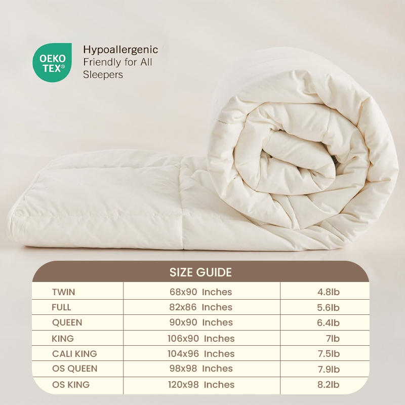 The Cloud-Light Merino Wool Comforter