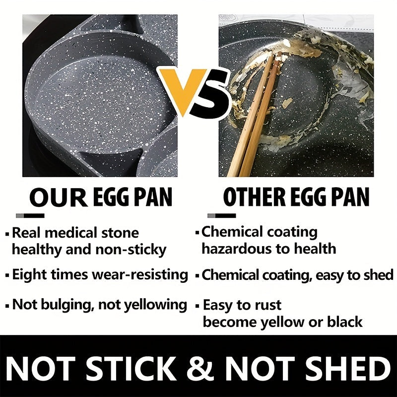 4-Hole Non-Stick Frying Pan- HMT13A1
