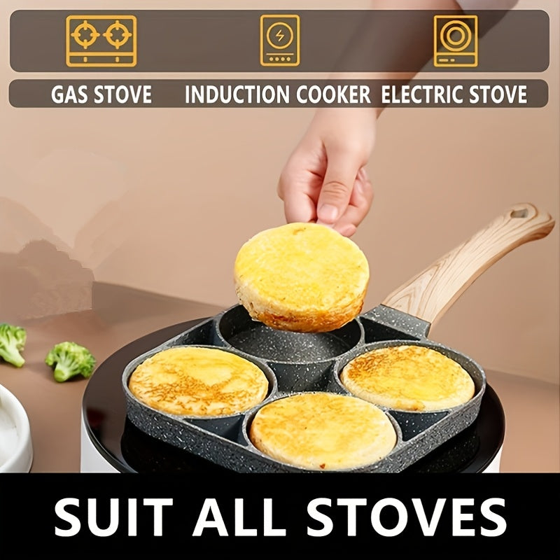 4-Hole Non-Stick Frying Pan- HMT13A1