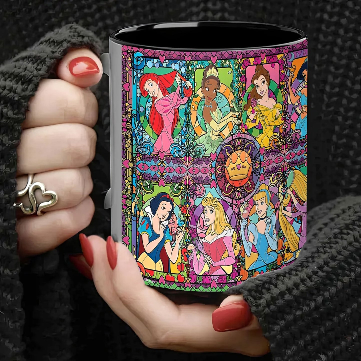 11oz Porcelain Cup Princess Theme - C2BH