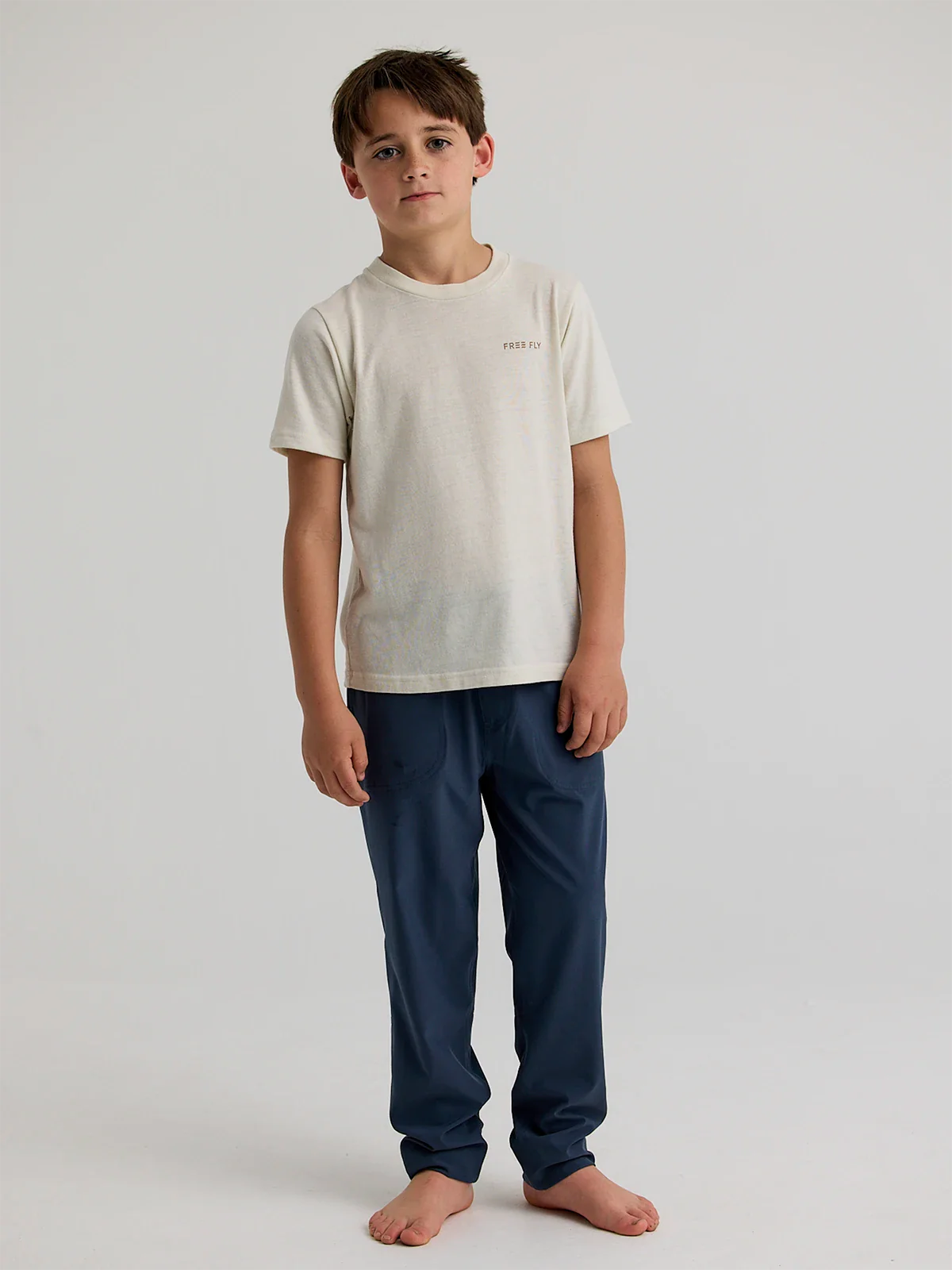 Youth Vintage Camo Redfish Tee - Heather Birch