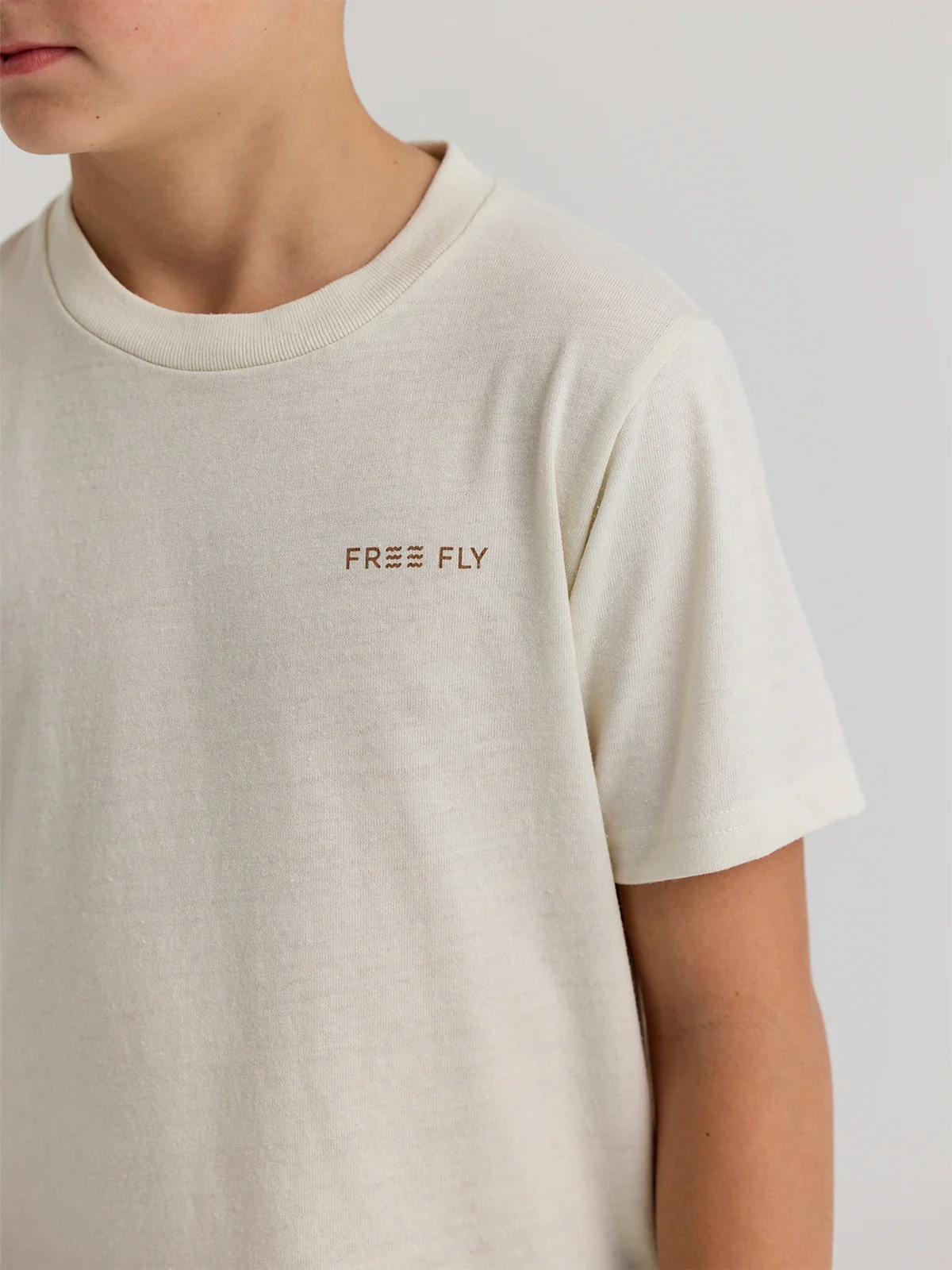 Youth Vintage Camo Redfish Tee - Heather Birch