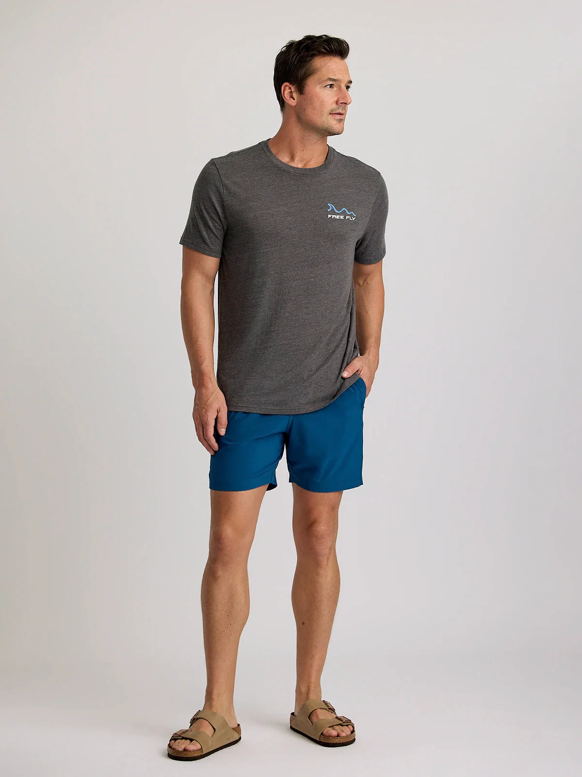 Men's Breeze Short – 6" - Legion Blue