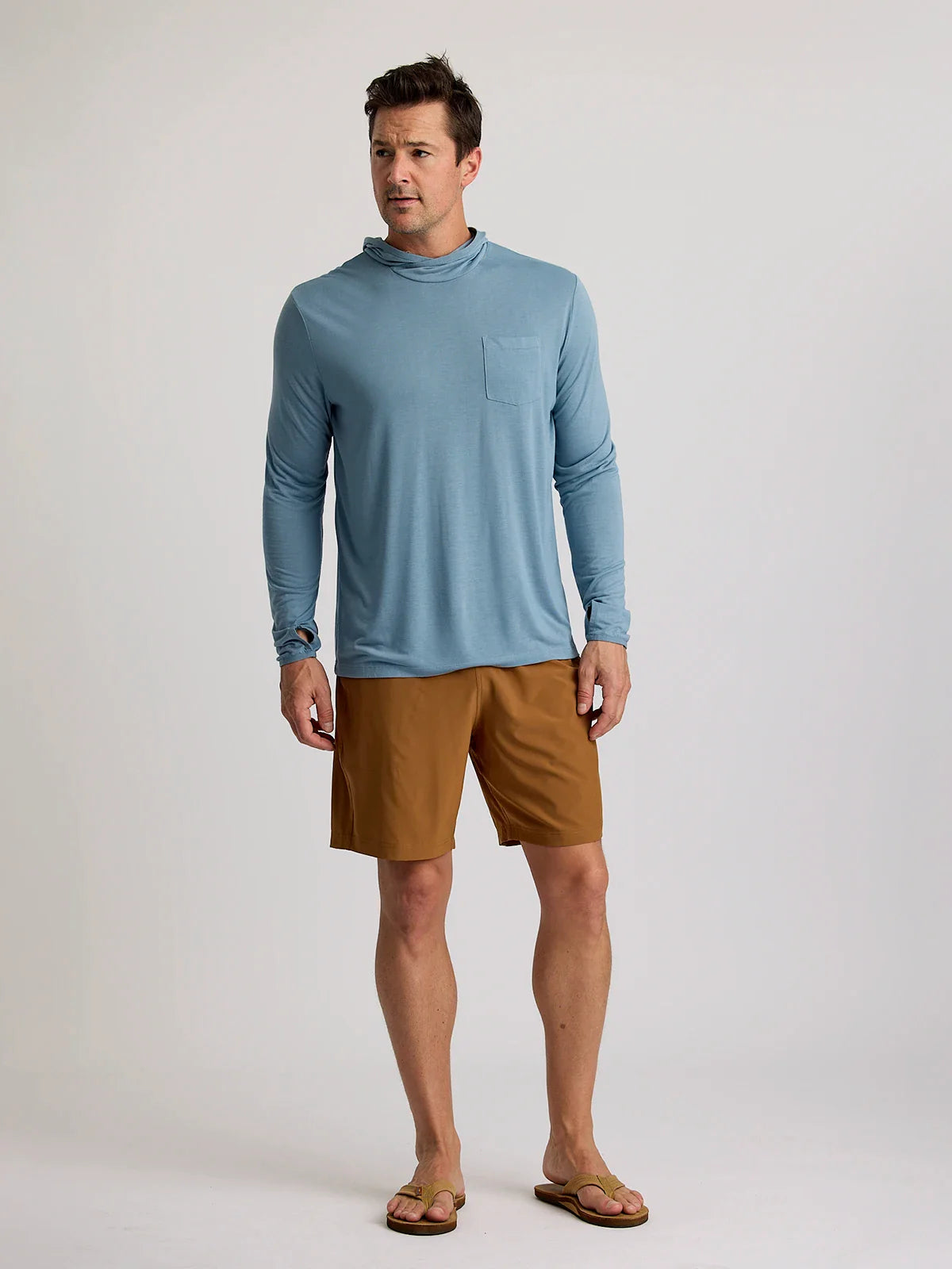 Men's Breeze Short – 8" - Russet