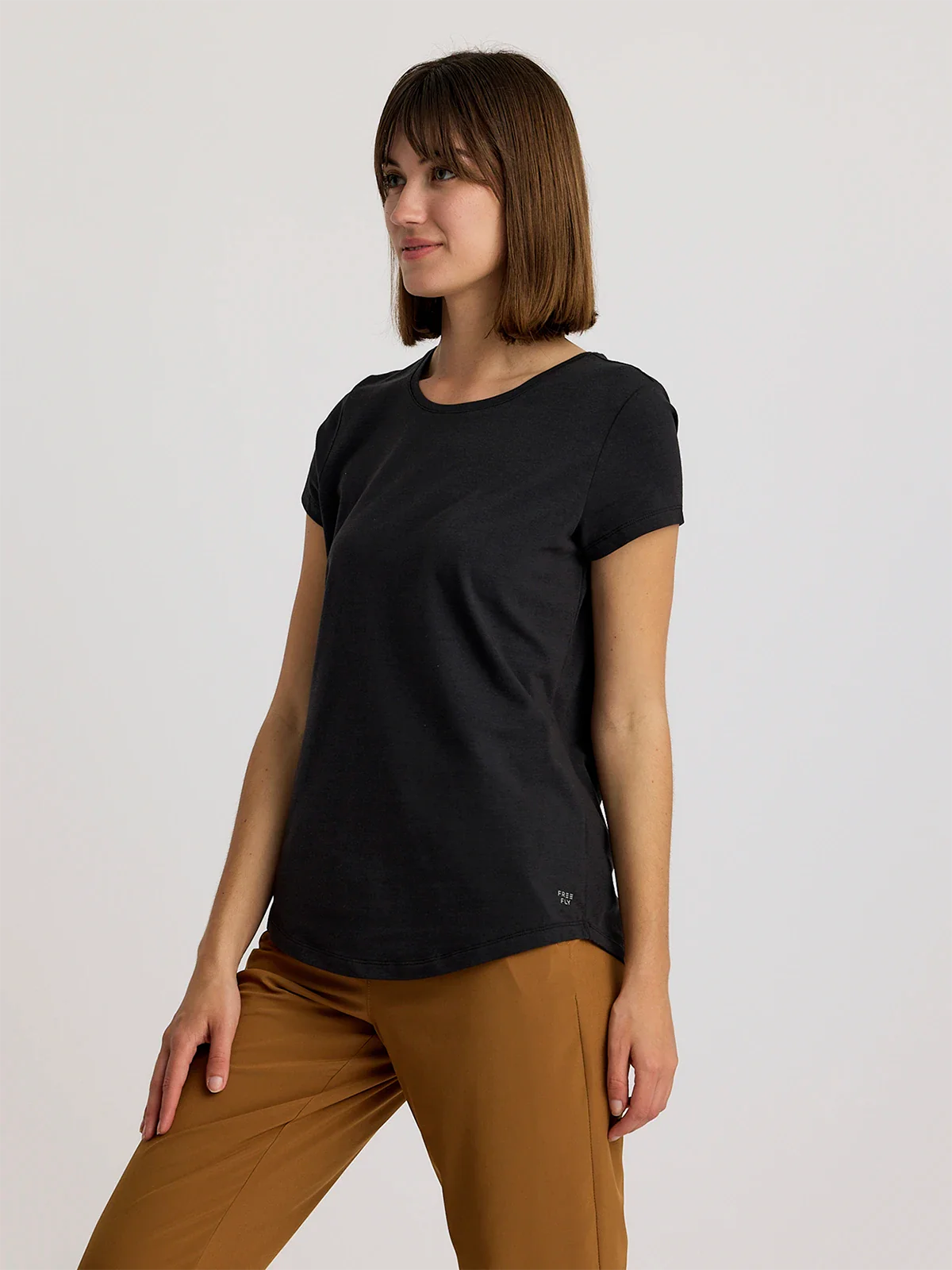 Women's Bamboo Current Tee - Black
