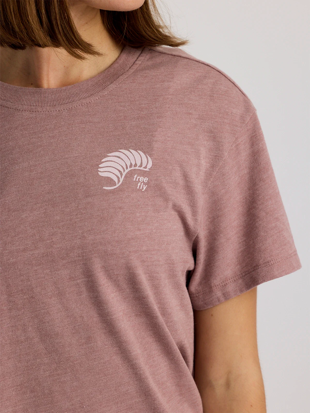 Women's Flow State Tee - Heather Fig