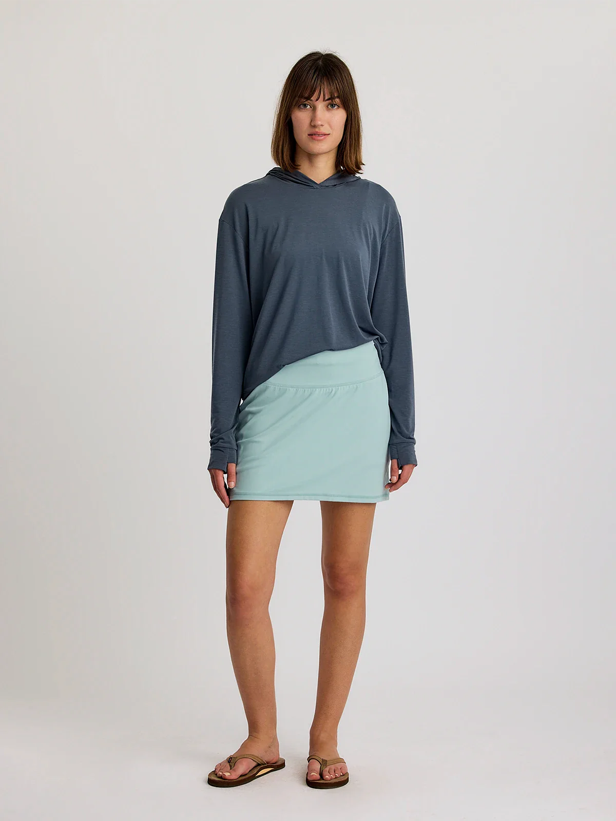 Women's All Day Skort - Ocean Mist