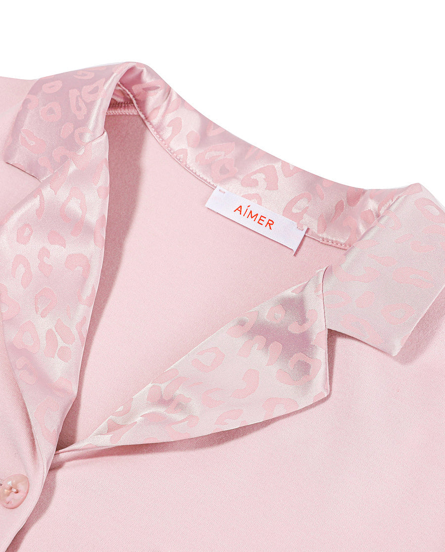 Aimer Long-sleeved Pajama Set