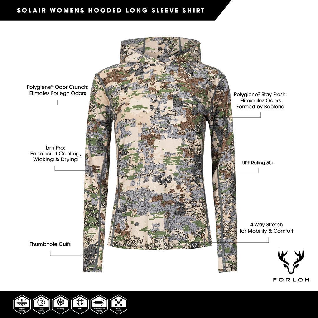 Women's SolAir Hooded Long Sleeve Shirt