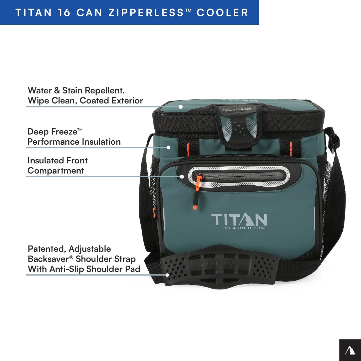 16 Can Zipperless HardBody® Cooler