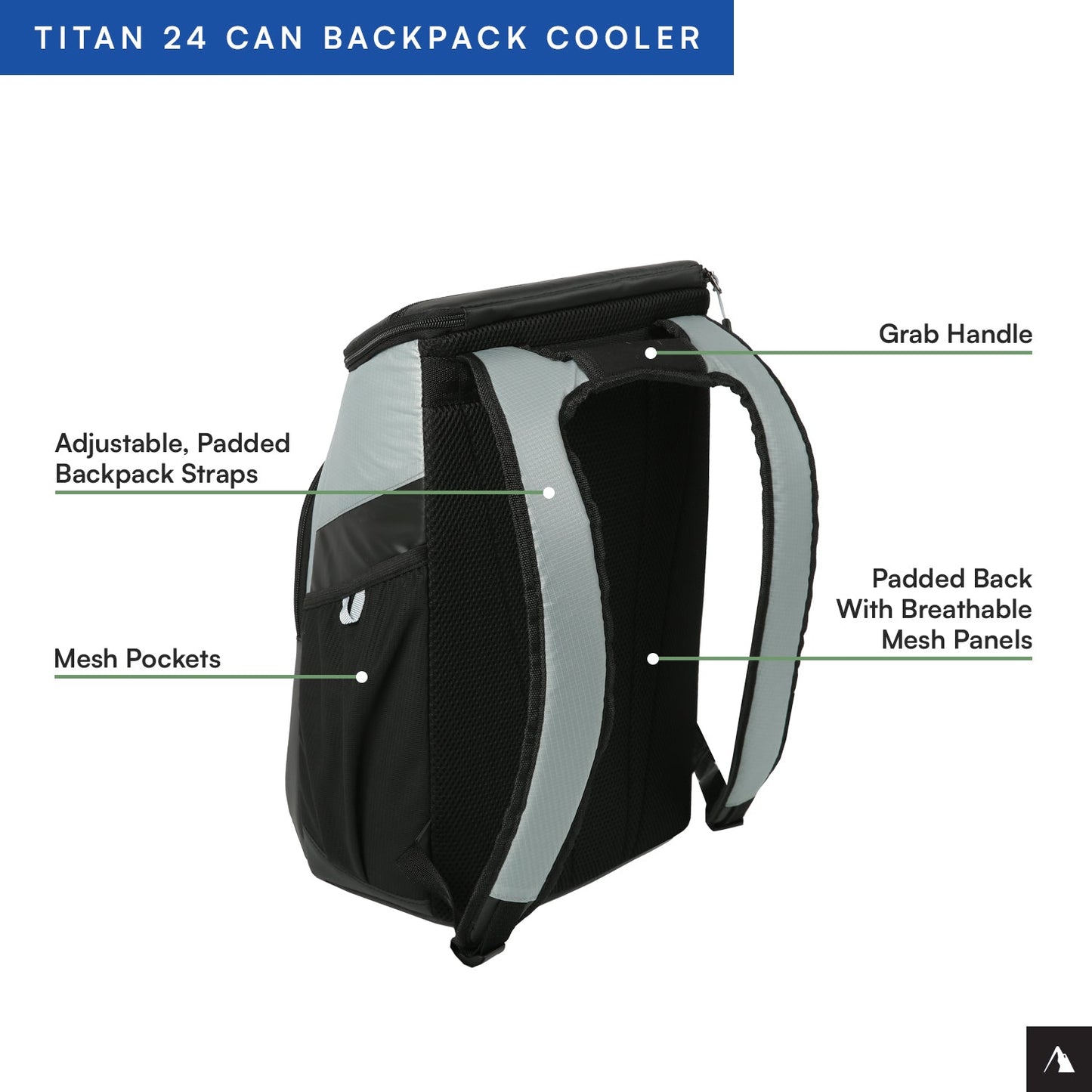 24 Can Backpack Cooler