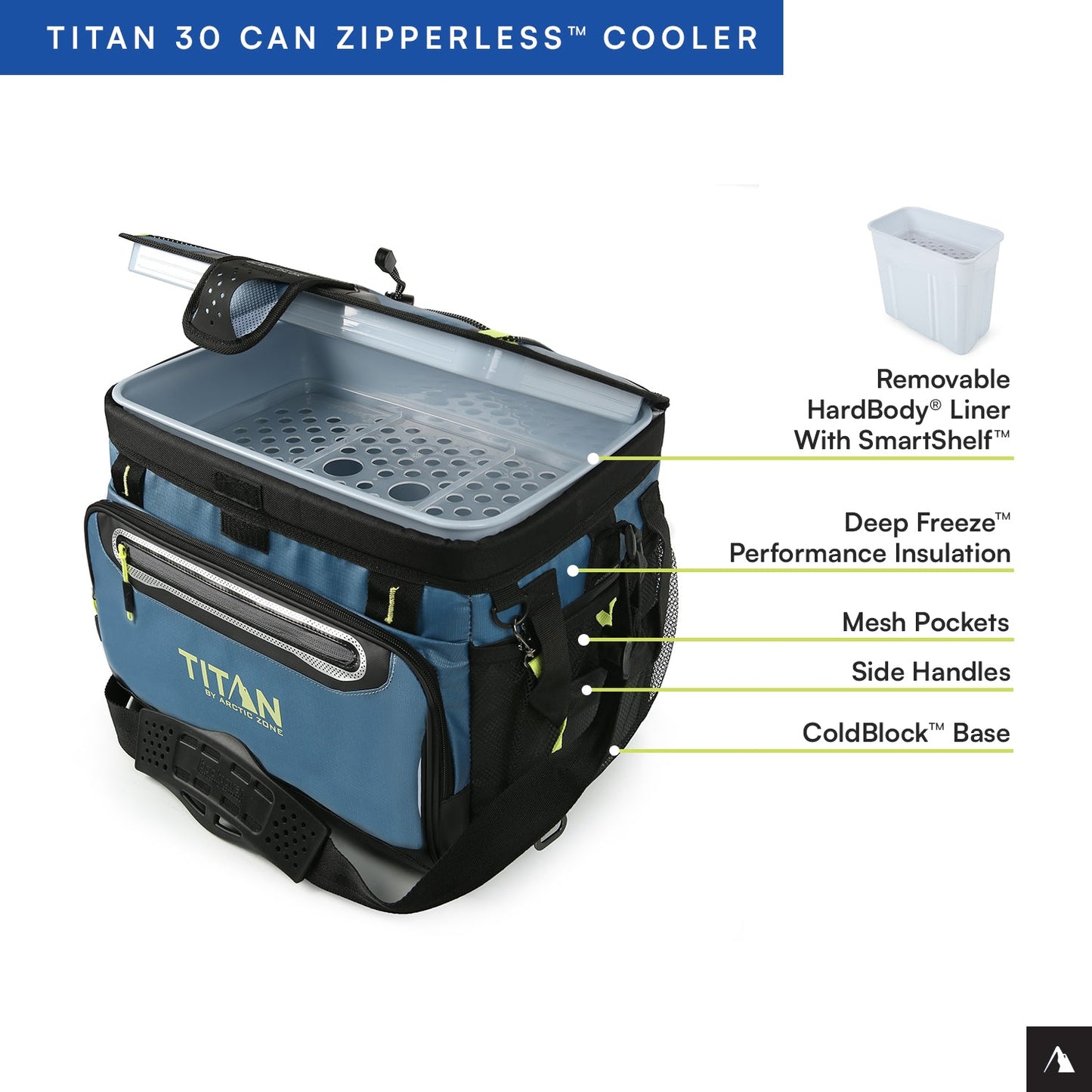 30 Can Zipperless HardBody® Cooler