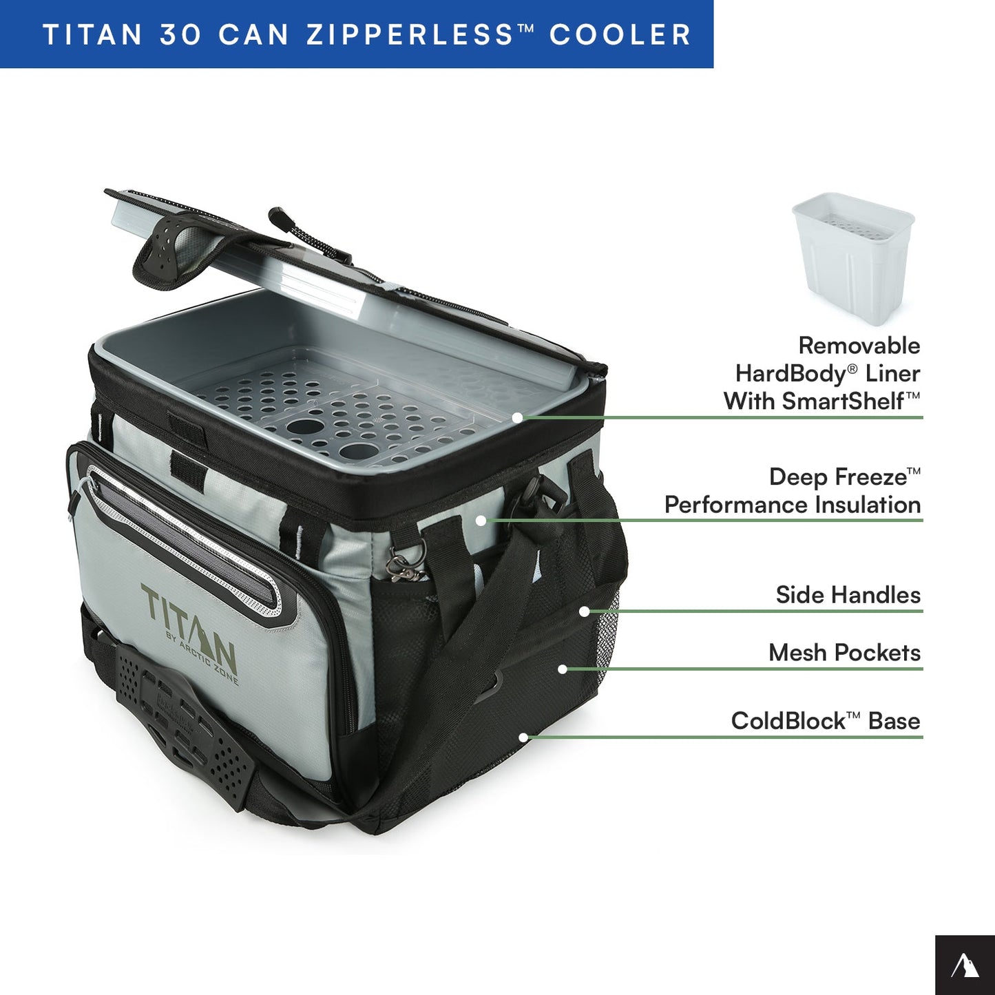 30 Can Zipperless HardBody® Cooler