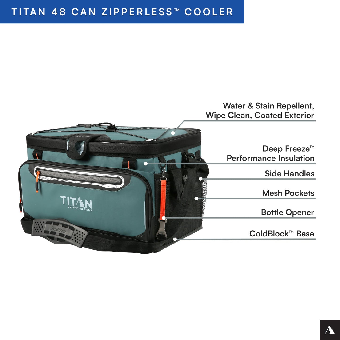48 Can Zipperless HardBody® Cooler