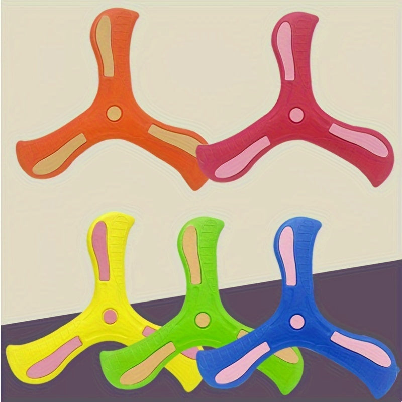 2pcs Three-Leaf Hand-Thrown Boomerang for Outdoor Games TJR6V8P
