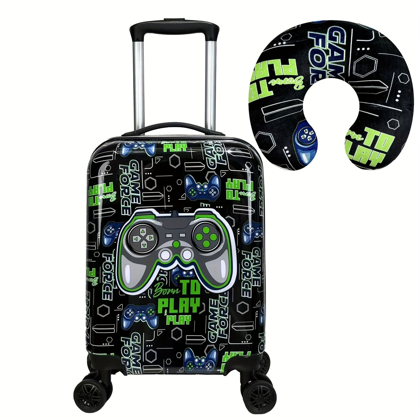 2pcs 40.64cm Hardside Luggage Set with Spinner Wheels TJR4K8N