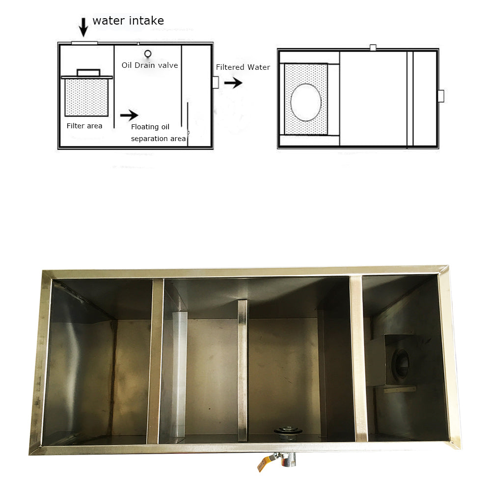 Stainless Steel Grease Trap Interceptor