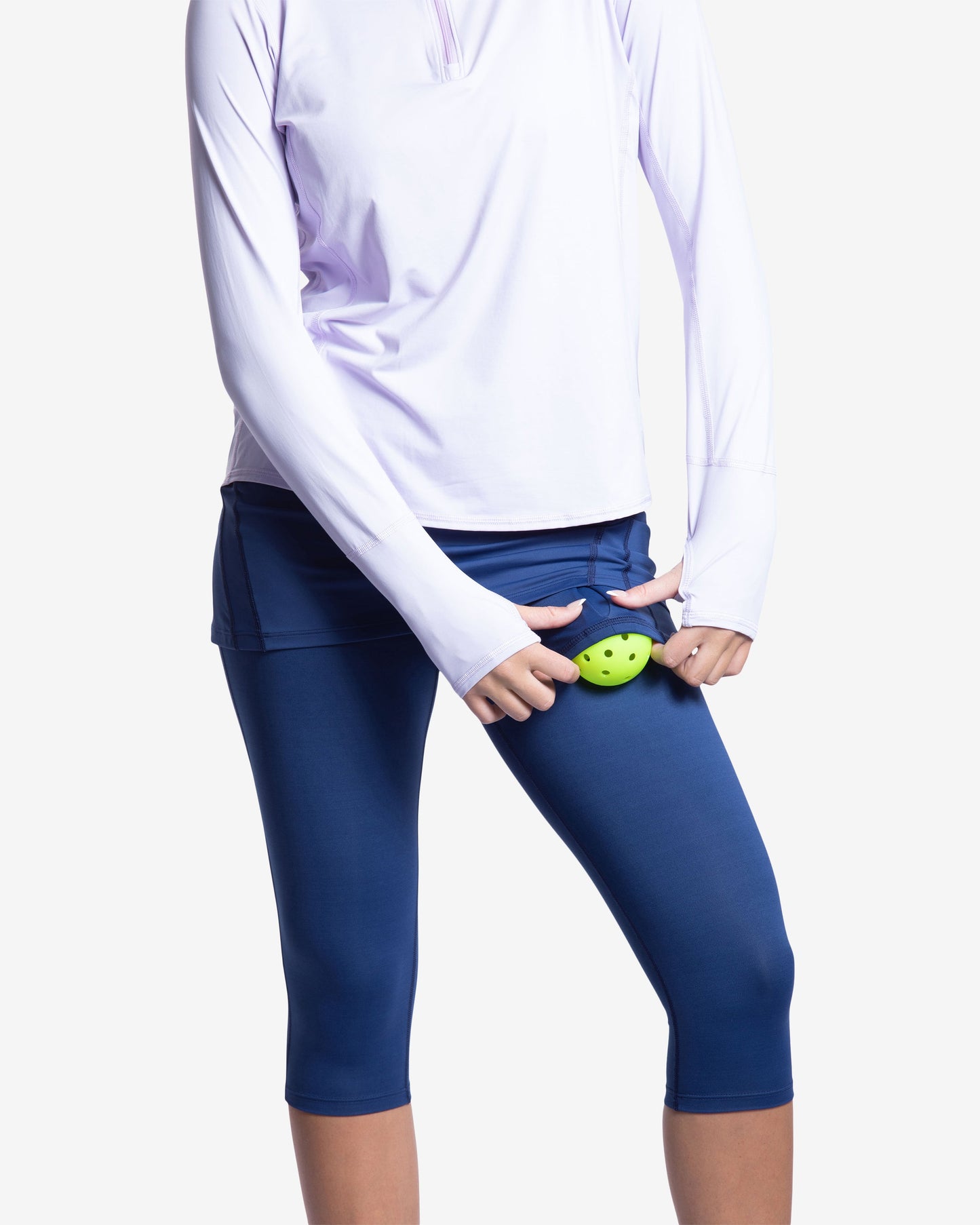 WOMEN'S CAPRI SKORT (6002)