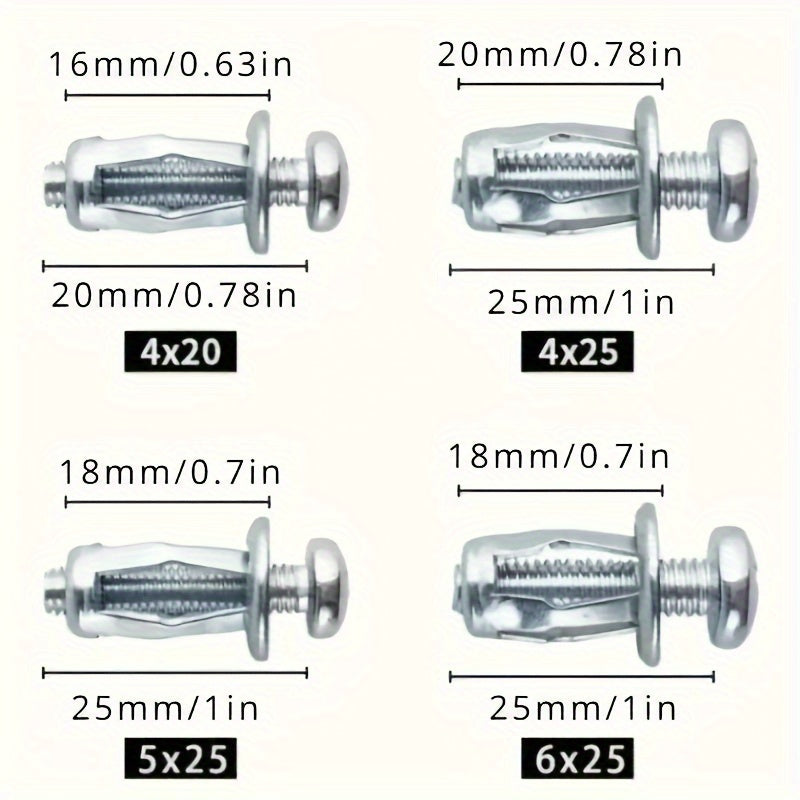 80pcs Petal Expansion Nut Set-CZVN