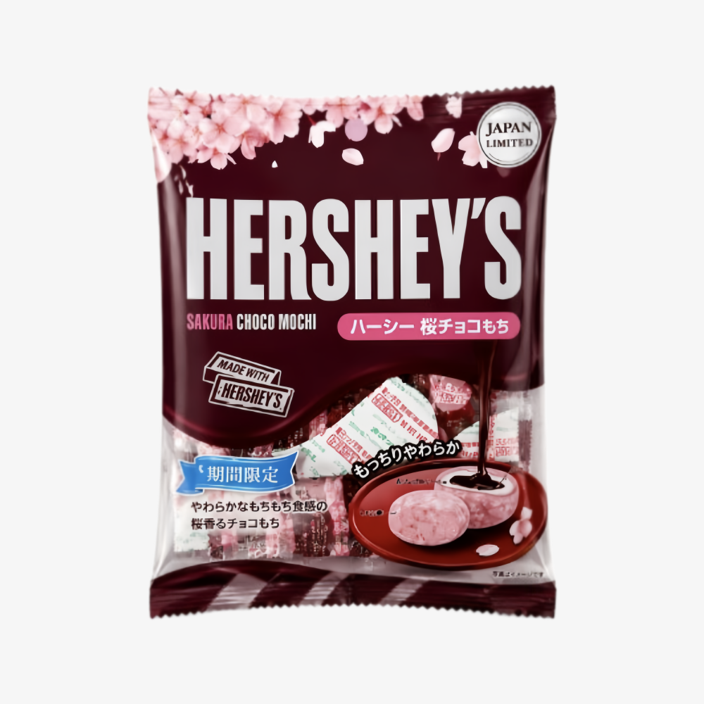 HERSHEY'S Chocolate Mochi Sakura Flavor 91g