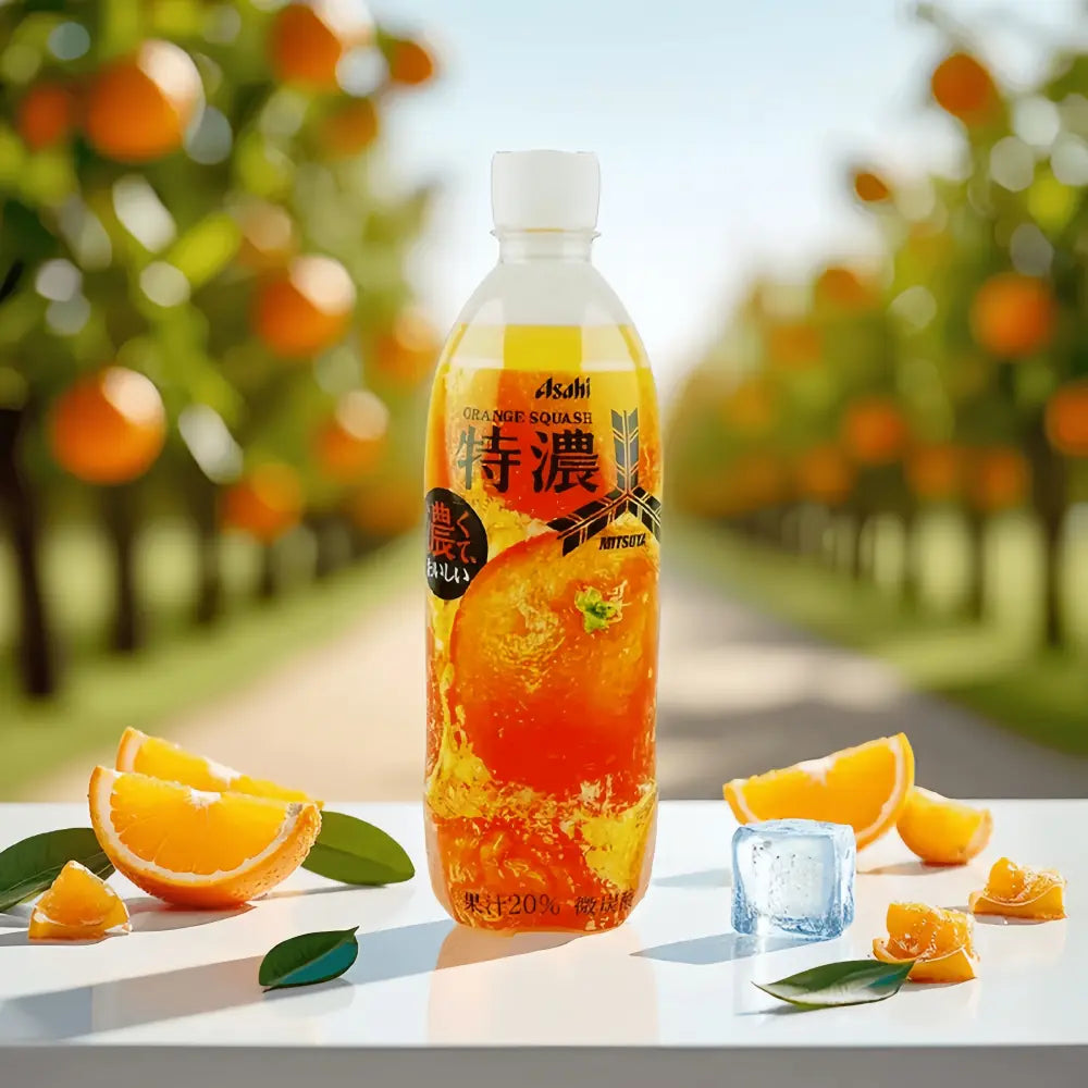 ASAHI Rich Orange Squash Soda 500ml