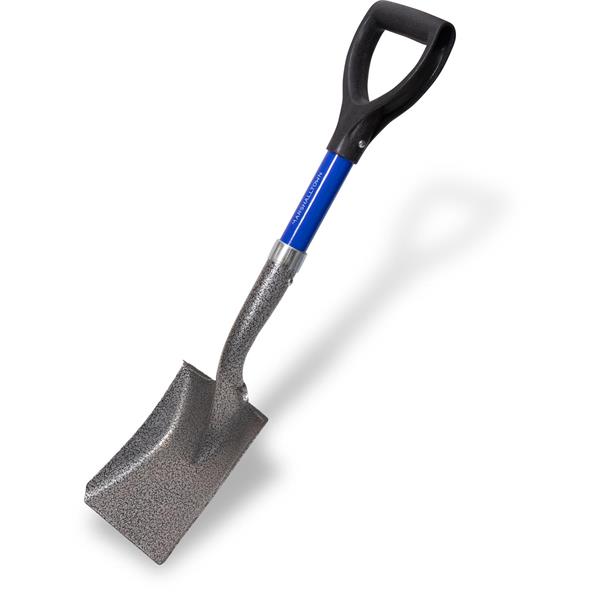Mini Square Point Shovel w/ Fiberglass & Poly D-Grip