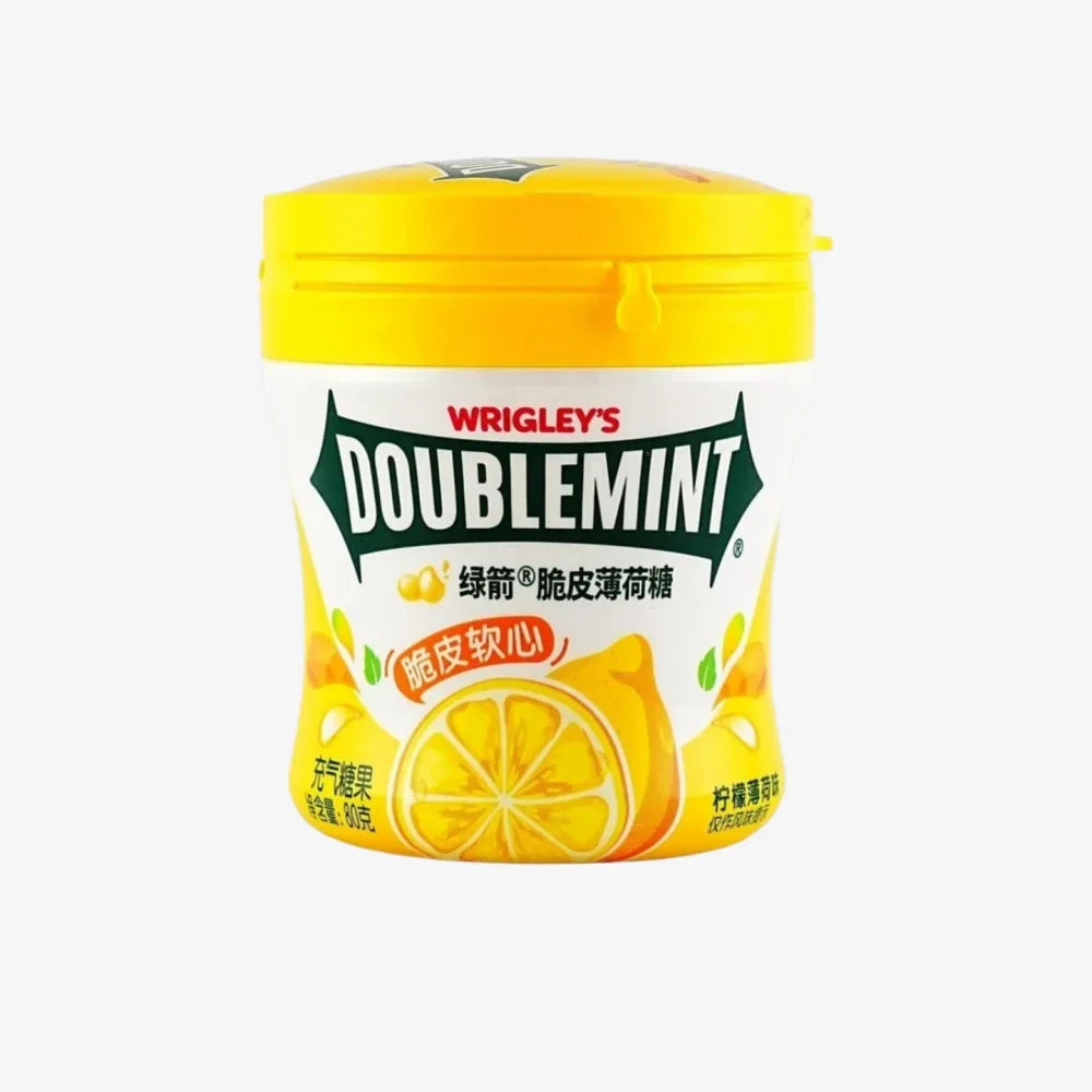 WRIGLEY'S Crispy Mint Candy (Lemon Flavor) 80g