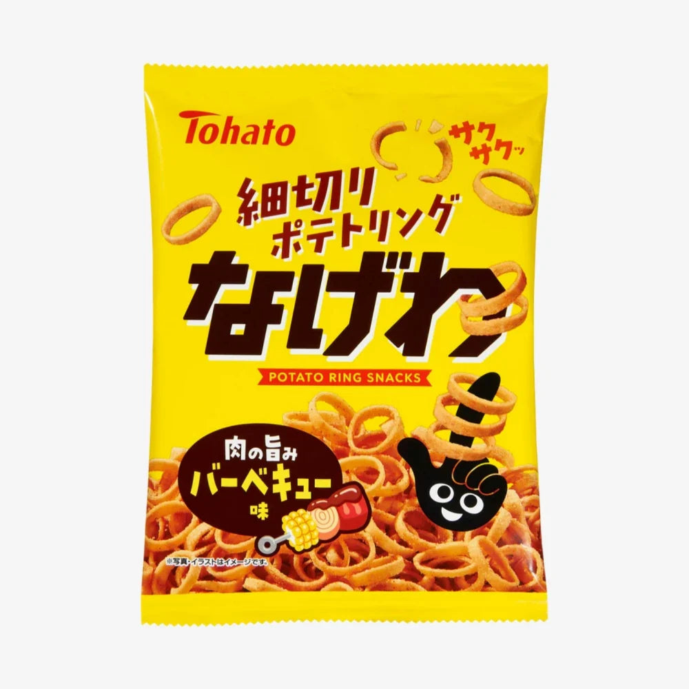 TOHATO Nagewa Potato Rings BBQ Flavor 63g