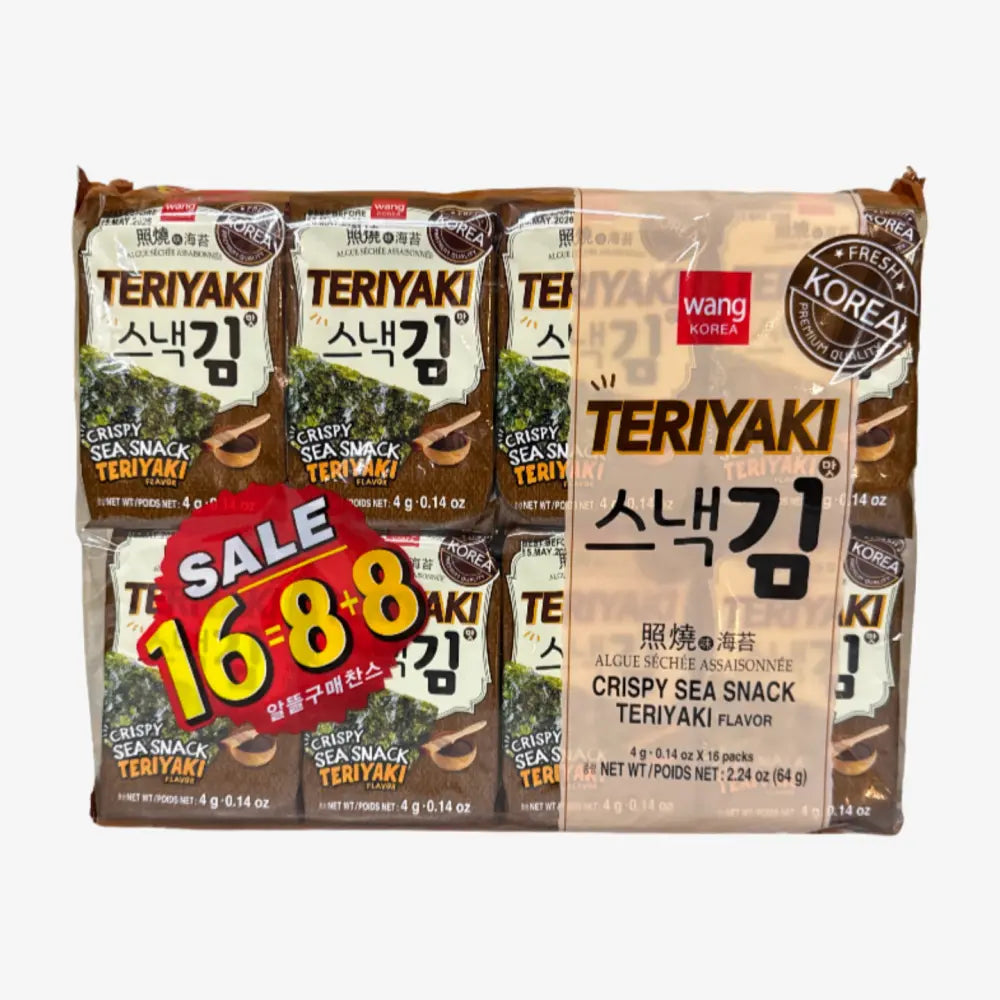 WANG Snack Laver Teriyaki Flavor 16pcks