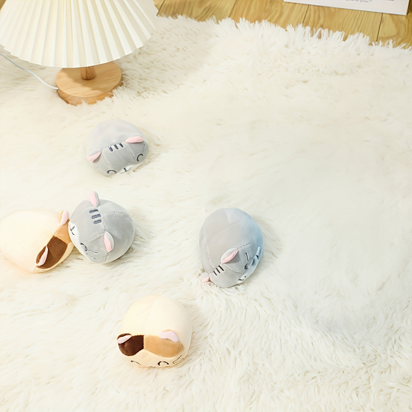 3pcs Plush Cat Toy Set - SS2N