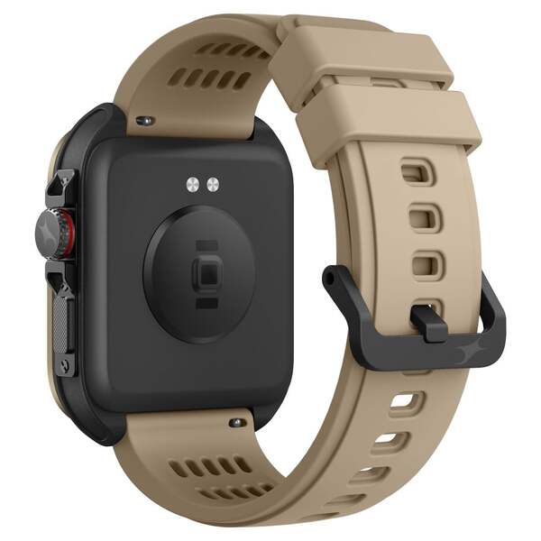 Fastrack Active 4.64cm UltraVU HD Functional Crown Rugged Smartwatch - Khaki