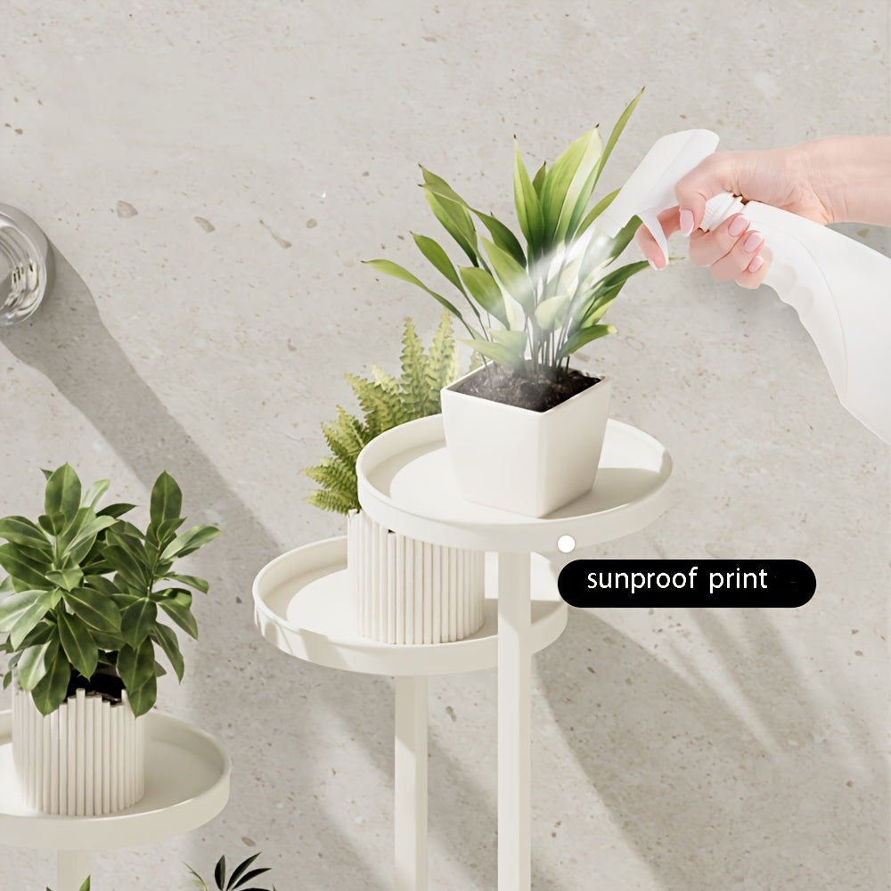 5-Tier Iron Plant Stand with Round Trays - DUI0