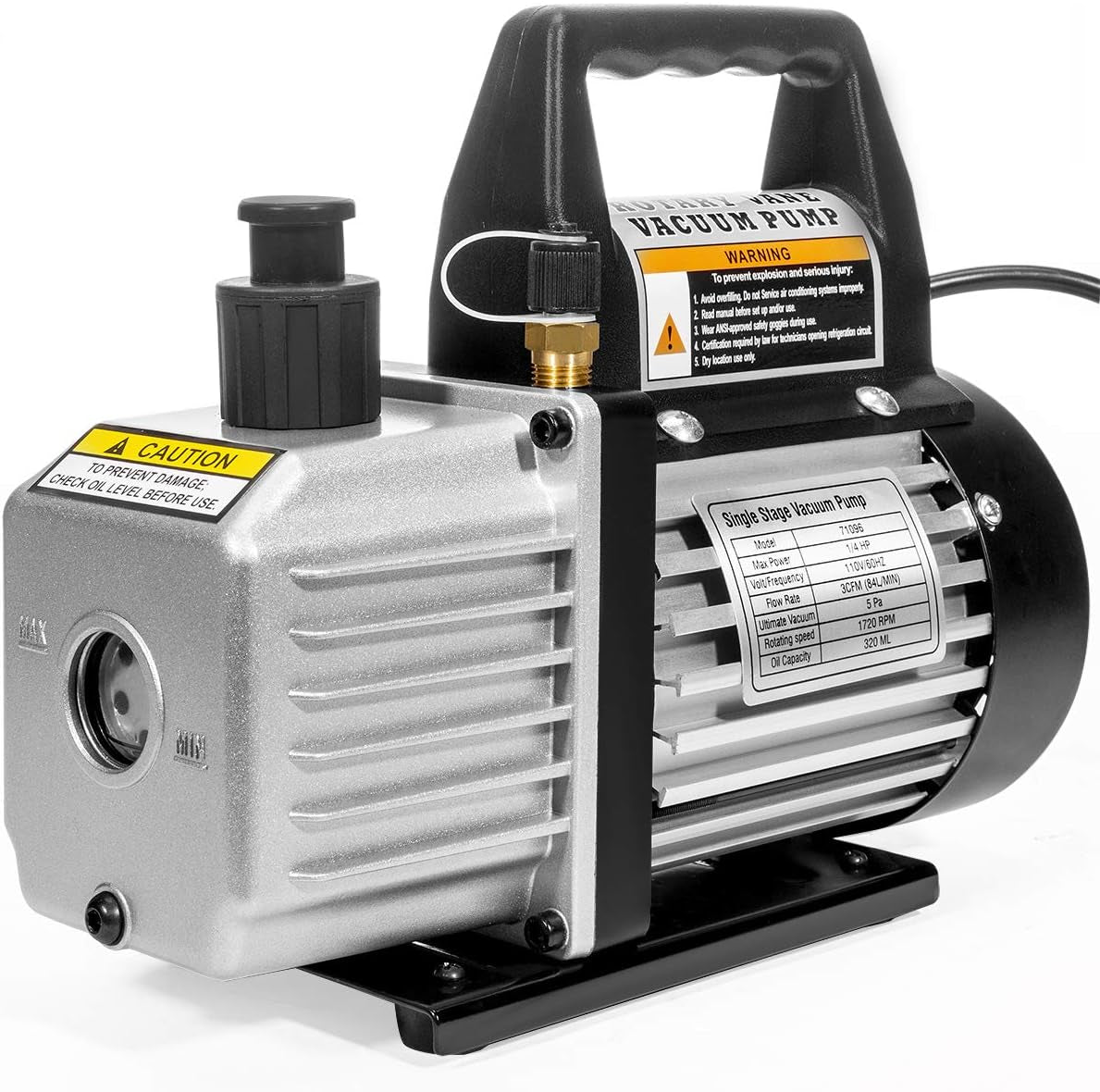 Juego Manometros Refrigeracion CA Bomba Vacio Rotativa HVAC R134A R12 R22 R410A
