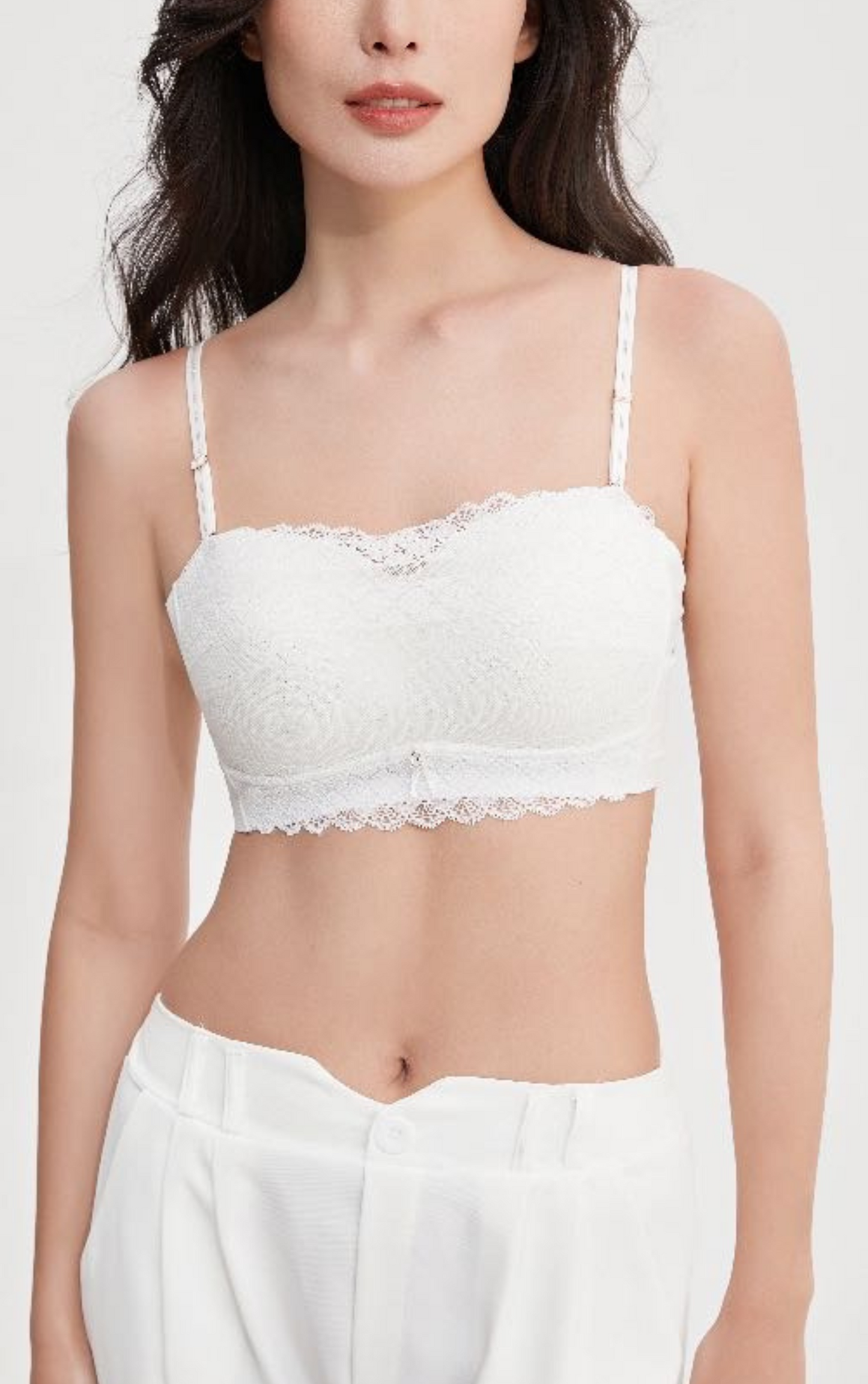 Chic Allure Seamless Tube Top Wireless Bralette #11165