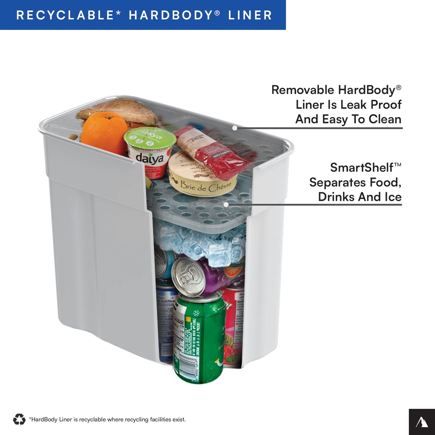9 Can Zipperless HardBody® Cooler